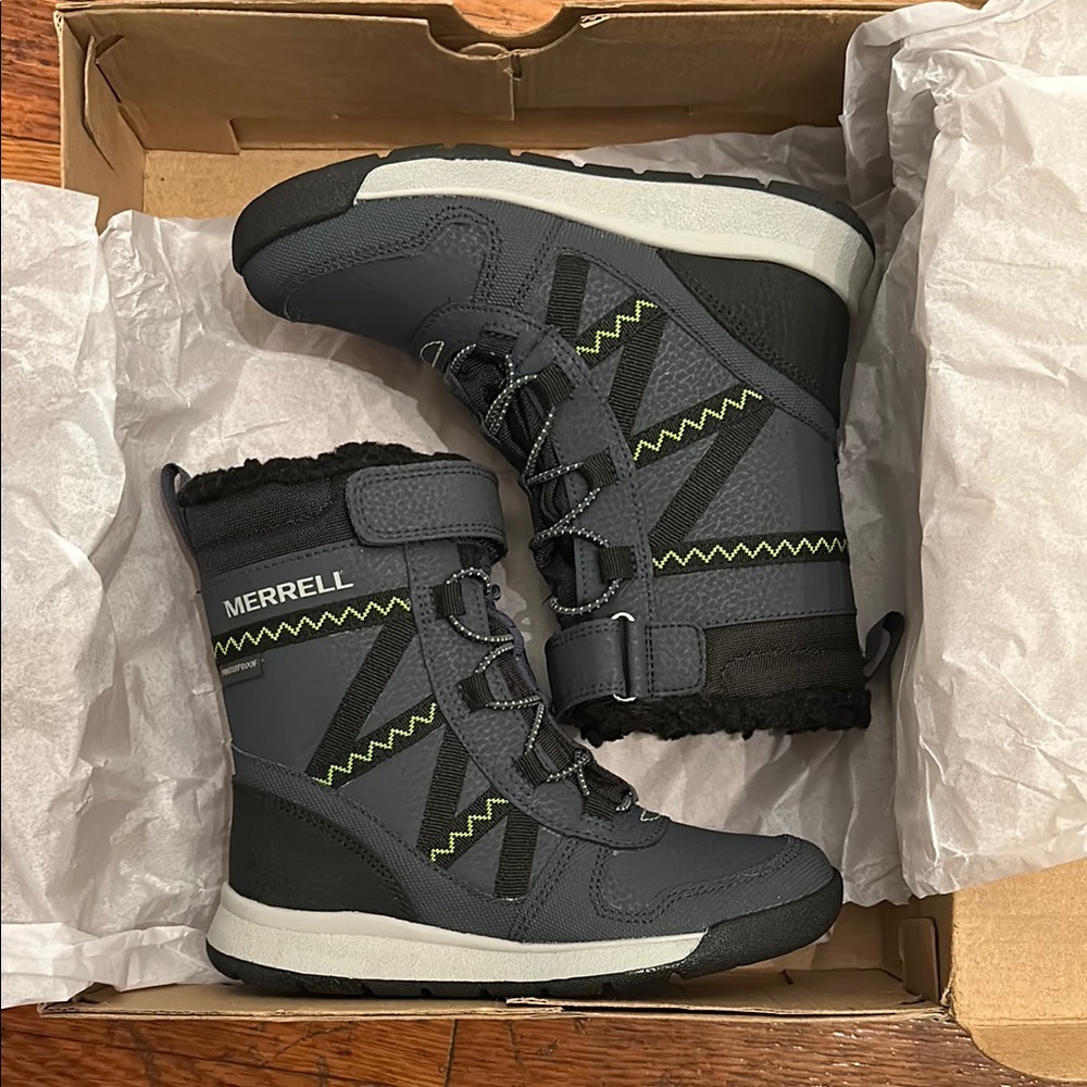Merrell Kids' Winter Boots - Navy and Black